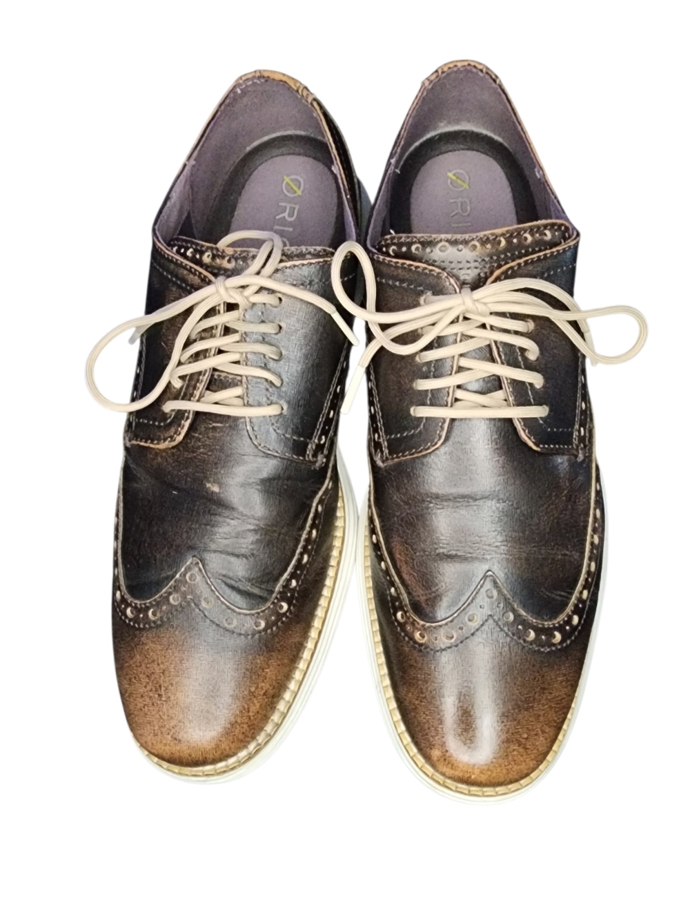 Cole Haan Original Grand Wing Tip Oxford, Mens 8 - Picture 4 of 10